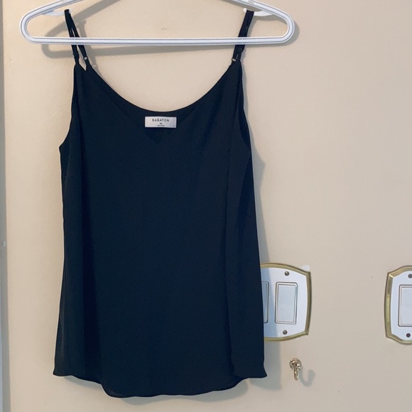 SOLD NWOT Babaton white V-neck cami XS - Picture 5 of 5